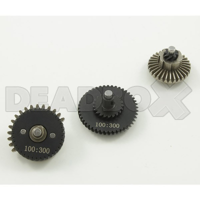 Reinforced 4mm Shaft Gear Set 100:300                    