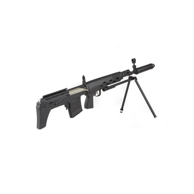                             CM057 SVD-SVU/SWU Full Metal Bullpup Sniper Rifle AEG Black                        