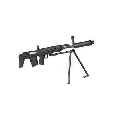                             CM057 SVD-SVU/SWU Full Metal Bullpup Sniper Rifle AEG Black                        