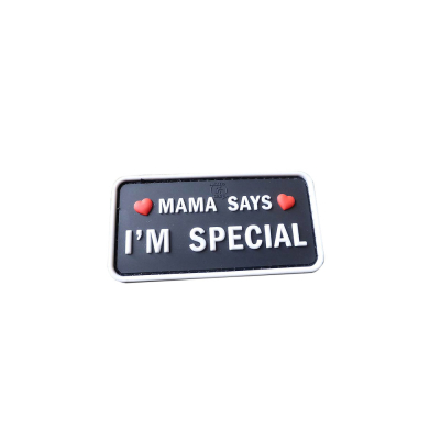 MAMA SAYS - I´M SPECIAL Patch, 3D                    