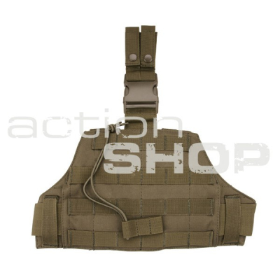 GFC MOLLE leg panel - olive                    