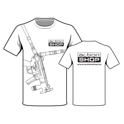 T-shirt MP5 sling white XL                    