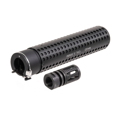 KAC type QD Silencer with SR16 Flash Hider                    