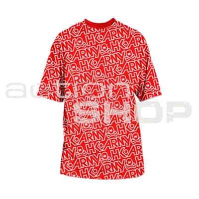 HK Army All Over T-Shirt Red/White XL                    