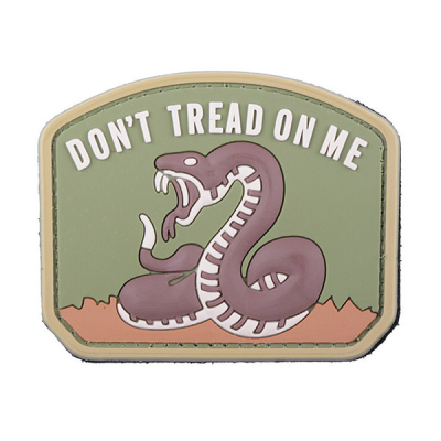 Patch 3D &quot;Don´t Thread On Me&quot;, OD                    