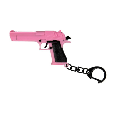 Keychain #14, Desert Eagle - Pink                    