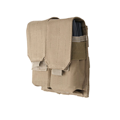 GFC MOLLE pouzdro na 2x2 zásobníky AR15 M4/16, Tan                    