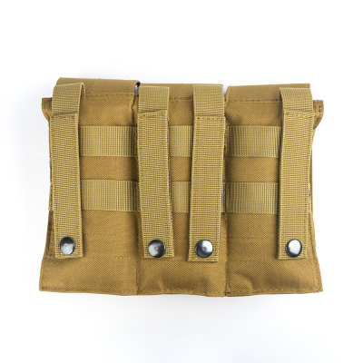                             Triple Mag Close Pouch - Tan                        