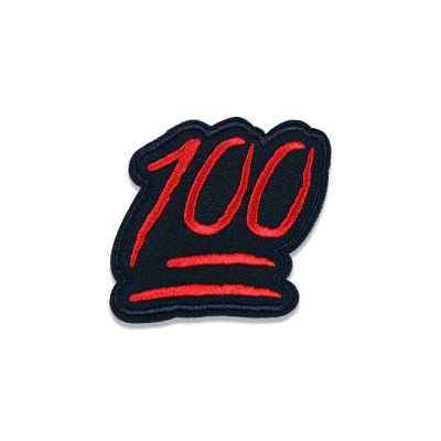 PATCH - 100 RED/BLACK                    