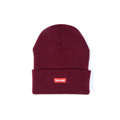 SPEEDQB CUFF BEANIE - MAROON                    