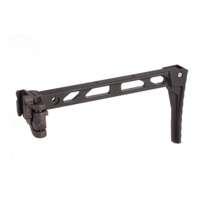 AB-8 type stock with Folding Buttplate - Black                    