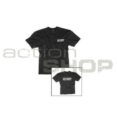 Mil-Tec Security T-shirt - Black                    