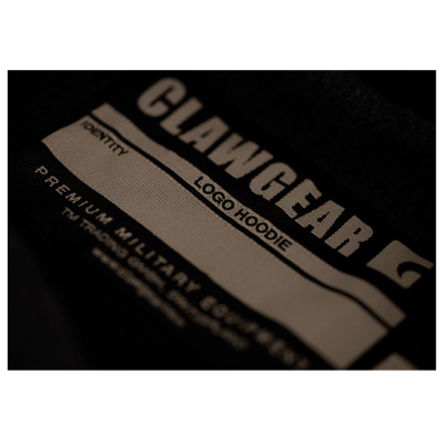                             Clawgear Logo Hoodie - Black                        