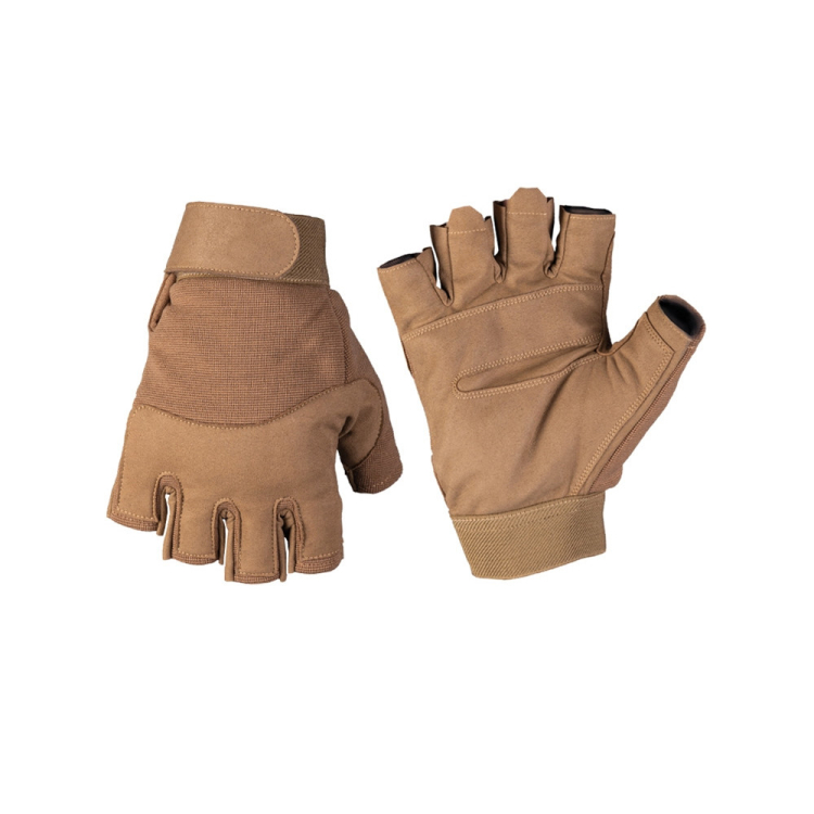 Tan deals fingerless gloves